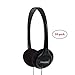 Lot of 10 Koss KPH7 Lightweight Portable Headphone, Black
