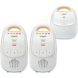 VTech DM111-2 Safe & Sound Digital Audio Baby Monitor with Two Parent Units