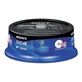 Sony : DVD+R Disc, Spindle, 25/Pack -:- Sold as 2 Packs of - 25 - / - Total of 50 Each
