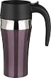 Trudeau Serius 16-Ounce Travel Mug, Purple