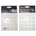 Filzgleiter, Filz selbstklebend 16 Stk. rund 22 mm, 16 Stk. viereckig 22 mm