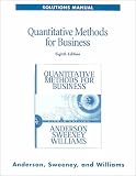 Quantitative Methods for Business: Study Guide