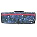 Yak Pak 12 Pocket Deluxe Knife Bag, Navy Buddha
