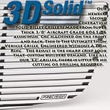 3D Solid Upper Grille Polished