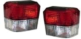 Zoom Produkt-Bild: R&uuml;ckleuchten Set, passend f&uuml;r VW Bus T4 / T4b (Transporter / Carvelle) Mod. Bj. 9/90-8/03, Ausf&uuml;hrung: Klarglas Rot/Wei&szlig;.