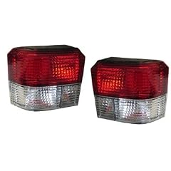 R�ckleuchten Set, passend f�r VW Bus T4 / T4b (Transporter / Carvelle) Mod. Bj. 9/90-8/03, Ausf�hrung: Klarglas Rot/Wei�.
