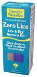 Thursday Plantation - Zero Lice & Egg Removal Kit, 2 fl oz kit