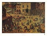 Children's Games Art Poster Print