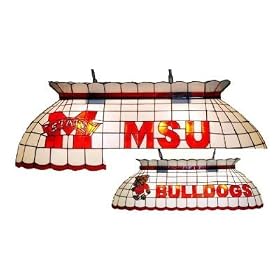 Mississippi State Pool Table Lamp