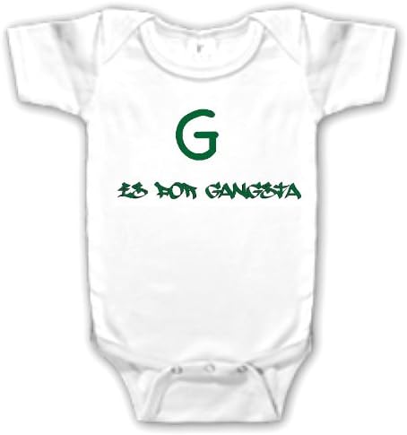 G is for Gangsta Baby One Piece(6-12 months)