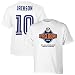 Eagles T Shirt : Reebok 2010 Pro Bowl Eagles White #10 DeSean Jackson Player T Shirt