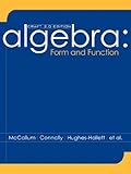 Algebra : form and function : draft edition 2.0