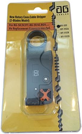 AG Cables TL-332 Coax Coaxial Rotary Stripper Cutter Tool RG58 RG6