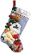 Bucilla 18-Inch Christmas Stocking Felt Applique Kit, Baby's 1st Christmas