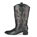 PLEASER 19634 Cowboy Boots Black Adult Size X-Large 14