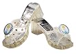 Girls Deluxe Cinderella Costume Jelly Shoes