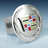 Cadillac Chrome Logo Tow Hitch Cover Plug