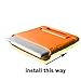 Fintie Kiddie Case for iPad 2/3/4 (Old Model) - Light Weight Shock Proof Convertible Handle Stand Kids Friendly for iPad 4th Generation with Retina Display, iPad 3 & iPad 2 - Orange