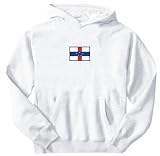 Sweatshirt White  Flag Transfer Netherlands Antilles  State Country
