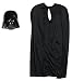 Kid's Darth Vader Costume Cape and Mask Set