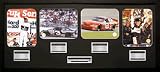 Dale Earnhardt and Dale Earnhardt Jr. Dynasty 4 Photograph Collage Plaque