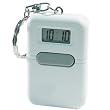 Talking Clock Keychain Silver