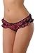 Velvet Kitten Red Crush Double Lace Boyshort #P193125-6848