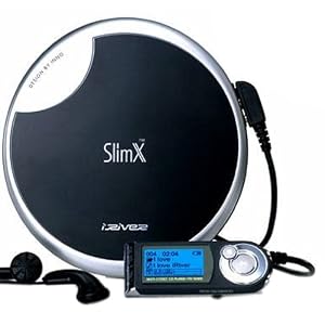 iriver SlimX iMP-550 CD / MP3 Player with Ultraslim Design