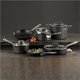 Emeril Hard Anodized Nonstick 10-Piece Cookware Set