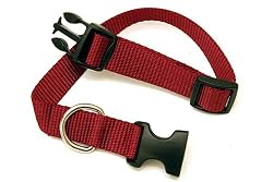 Adjustable Nylon Pet Collar - XLarge, Black