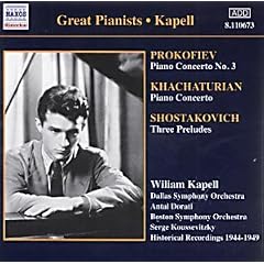 Piano Concertos (Dallas So, Kapell, Koussevitzky)