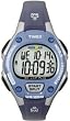 Timex Women's Ironman T5K018 Blue Resin Quartz Watch with Digital Dial