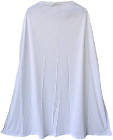 EDS Costumes Kids Cape Deluxe 24" Long Satin (White)