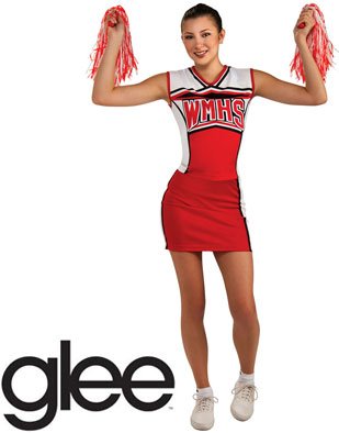 Women's Teen Size 2-6 Glee WMHS Cheerleader Costume