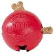 KONG Biscuit Ball Dog Toy, Large, Red KONG Biscuit Ball Dog Toy, Large, Red