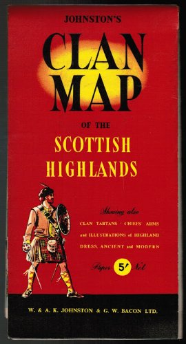 Clan Map of the Scottish Highlands