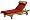 Strathwood Chaise Cushion, Garnet with Woodland Headrest