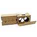 3Csmart Cardboard Kit 2.0 3D VR Virtual Reality DIY Glasses with Headband for 3D Movies and Games Compatible with 3.5