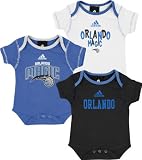 Orlando Magic Newborn 3-Pack Creeper Set