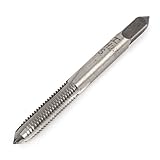 uxcell ハンドタップ　グレー　3フルート　 4.5 x 4.5mm　HSSハンドタップ　ストレートシャンク