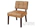 Caramel Finish PVC Leather Chair #AC 110085