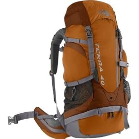 The North Face Terra 40 Backpack Yam Orange