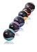 Cap Barbell Colored Medicine Ball Set with Rack