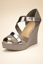 Limited Collection Wedge Heel Twin Strap Sandals