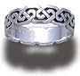 Square Celtic Knot Ring
