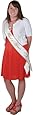 Maid Of Honor Satin Sash Party Accessory (1 count) (1/Pkg)