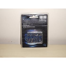 90 Pack Fishing Hooks Assorted sizes