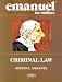 Emanuel Law Outlines: Criminal Law