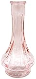 丸和貿易 花瓶やキッチンツール立てに ロストミリー スリムパンプキンガラスベース ライトピンク 400682601