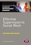 Effective supervision in social work